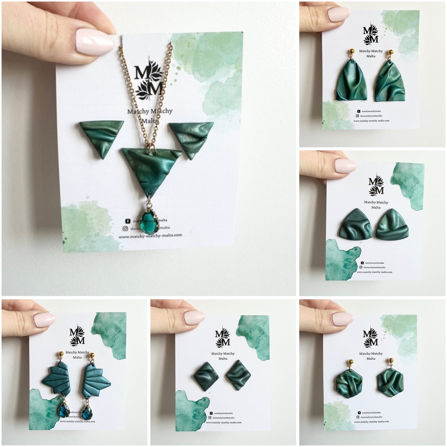 Emerald Satin Collection